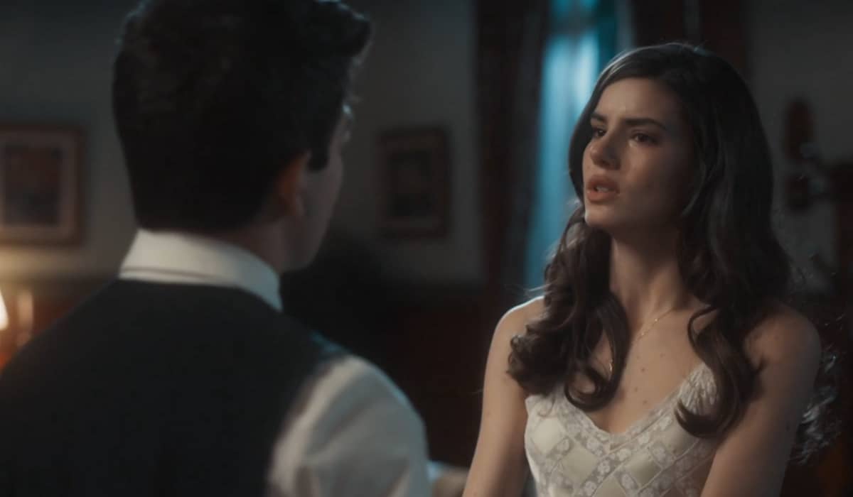 Marê dá conselho a Júlio antes de se mudar em Amor Perfeito. Foto: Reprodução/Globo