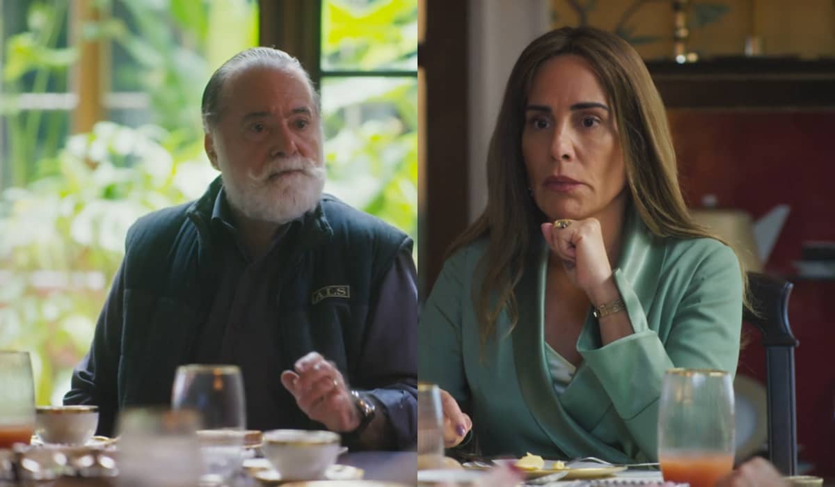 Antônio e Irene ampliam os problemas na relação em Terra e Paixão. Foto: Reprodução/Globo