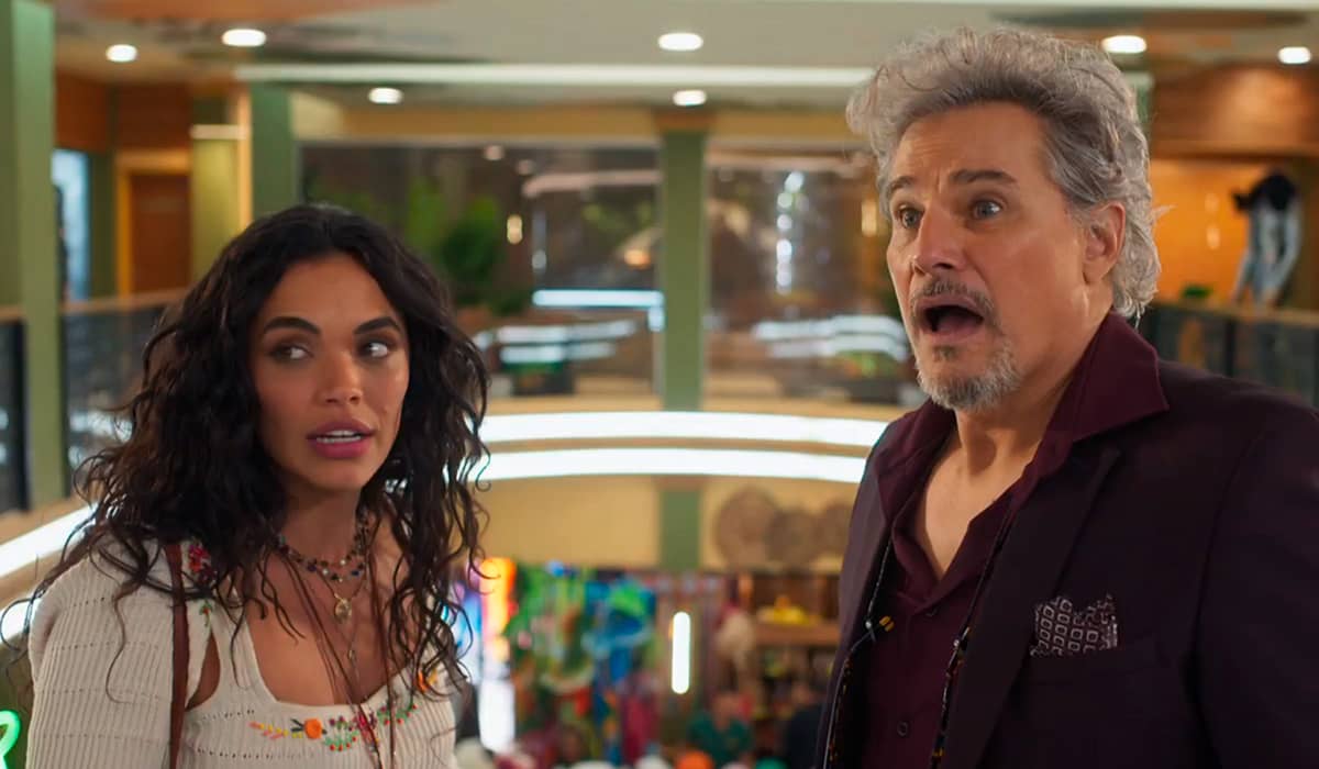 Nero mostra a chave para Luna. Fonte: Reprodução/Globo