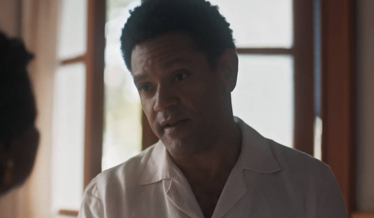 Valente fará de tudo para proteger Lívia e Tobias de Albuquerque em Amor Perfeito. Foto: Reprodução/Globo