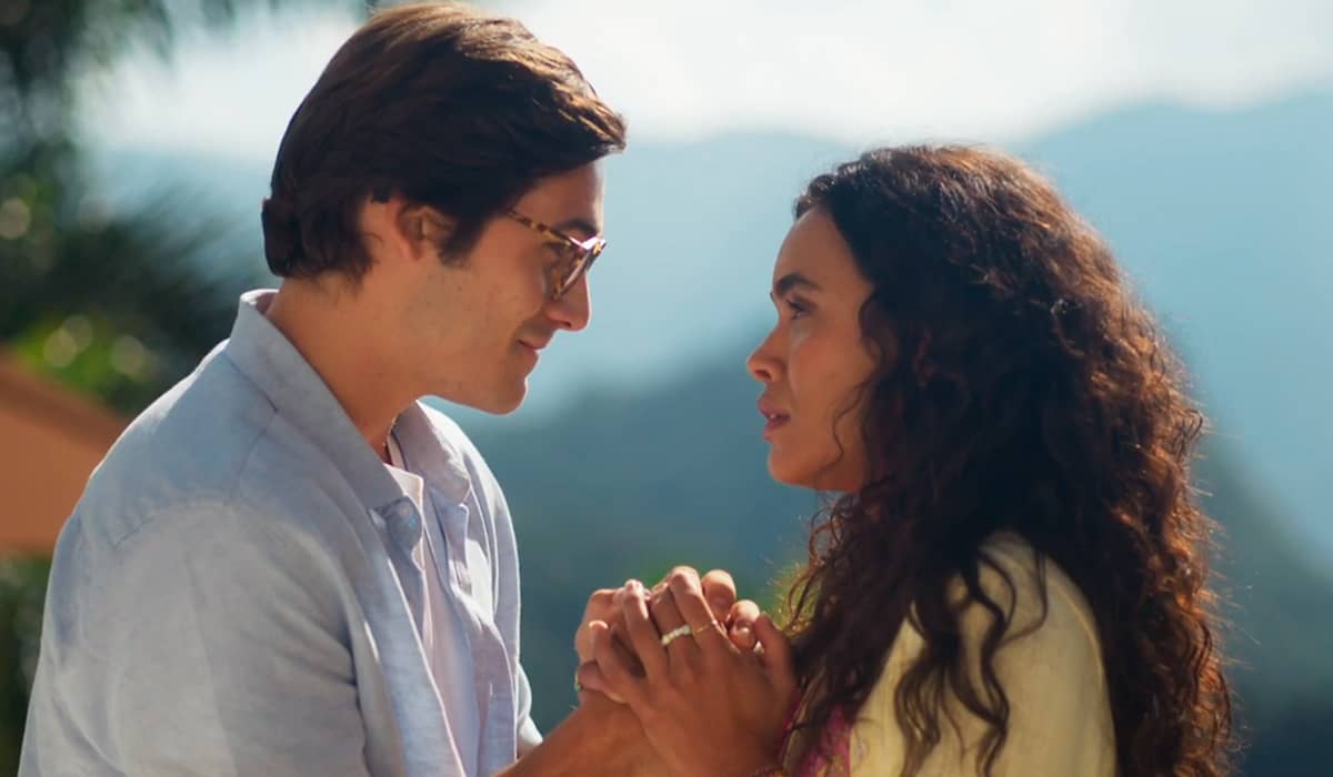 Miguel e Luna terminam o namoro. Fonte: Reprodução/Globo