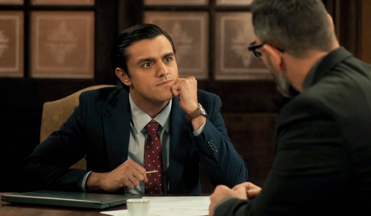 Heitor fica aterrorizado após conversa com Preciosa. Fonte: Reprodução/Globo