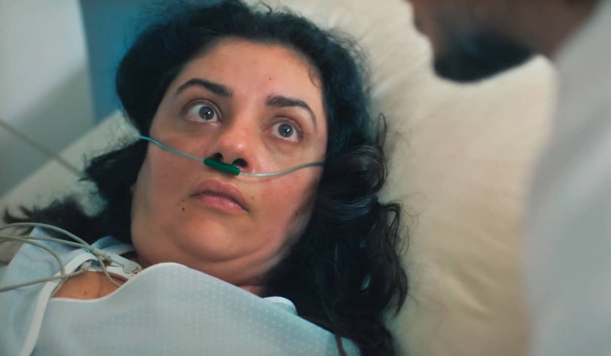 Dalva é intimidada por Sidney. Fonte: Reprodução/Globo