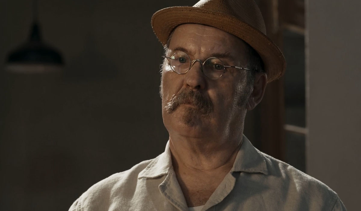 Belarmino não consegue matar o rival na novela das nove. Foto: Reprodução/Globo